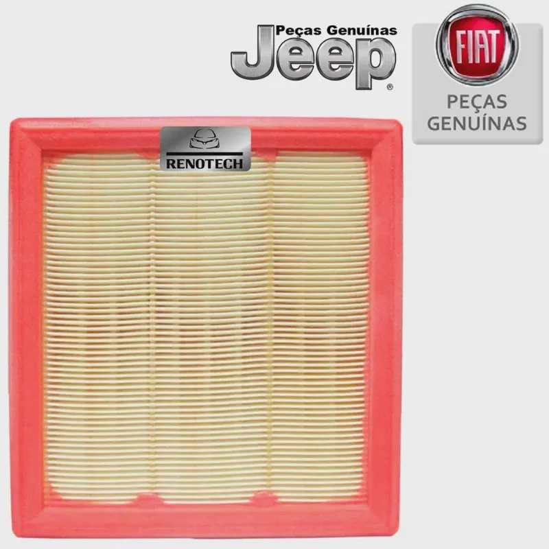 51977574 - filtro de ar - jeep/fiat 1.8 16V/2.0 16V - toro / compass diesel limited / compass diesel long 4X4 / compass diesel S 4X4 / compass flex li