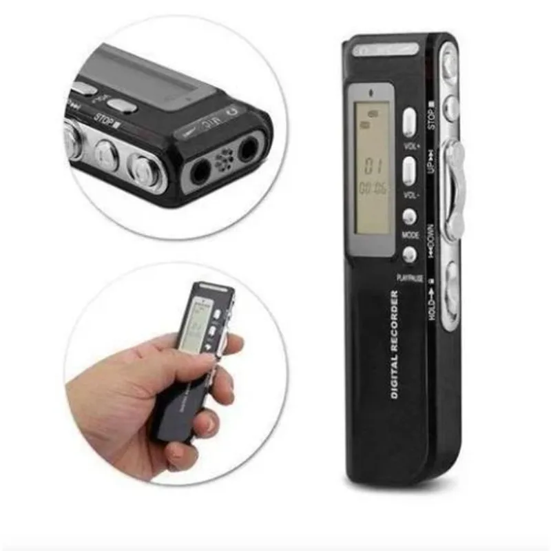 Gravador Digital Portátil Com Entrada Microfone 8gb Tomate