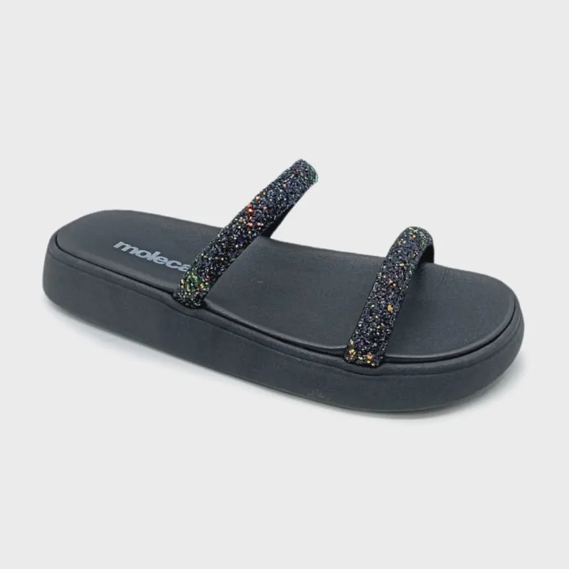 Tamanco Feminino Rasteiro Papete Flat Moleca 5469118