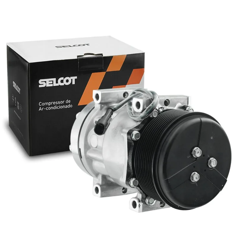 Compressor Ar para Case Puma New Holland T7060 12V 7H15 Selcot