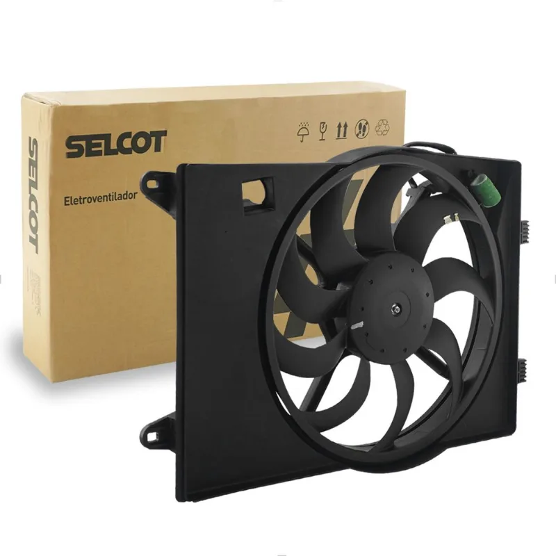 Ventoinha Onix Prisma 1.0 1.4 Spin 1.8 2012 até 2019 Manual com Ar Defletor Selcot
