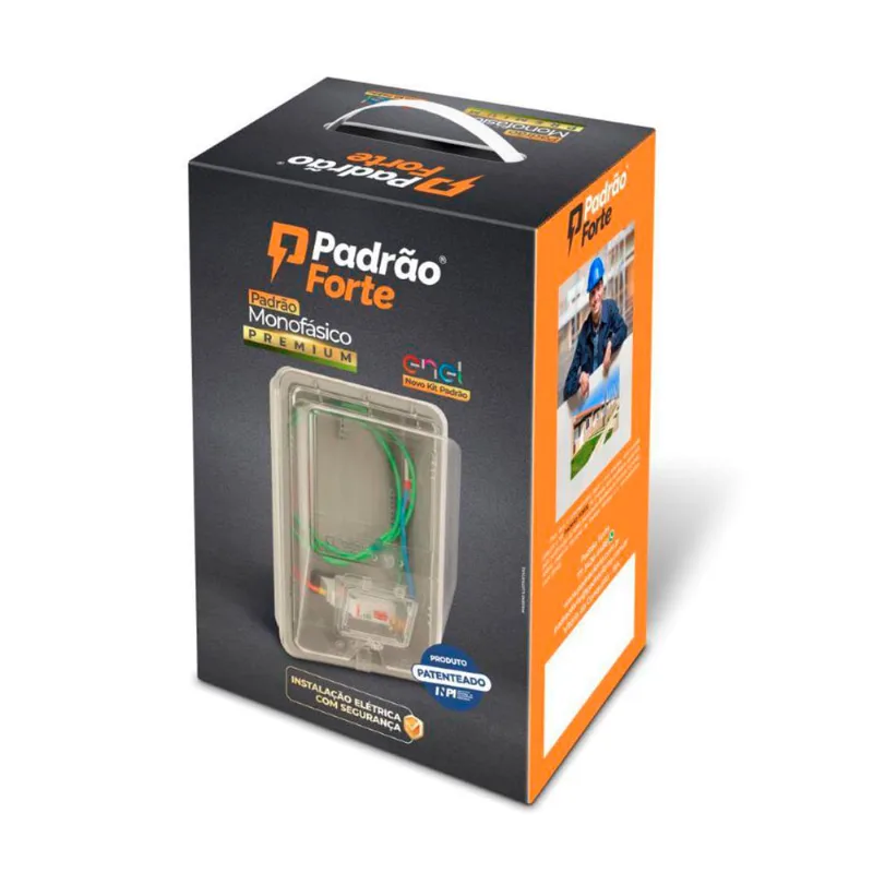 Kit Caixa Mon Enel 3/4 St Pop Mrm0927 Padrão Forte, Padrão De Entrada De Energia, Padrão Forte, Pf, Kit Caixa Mon Enel, 3/4 St Pop Mrm0927