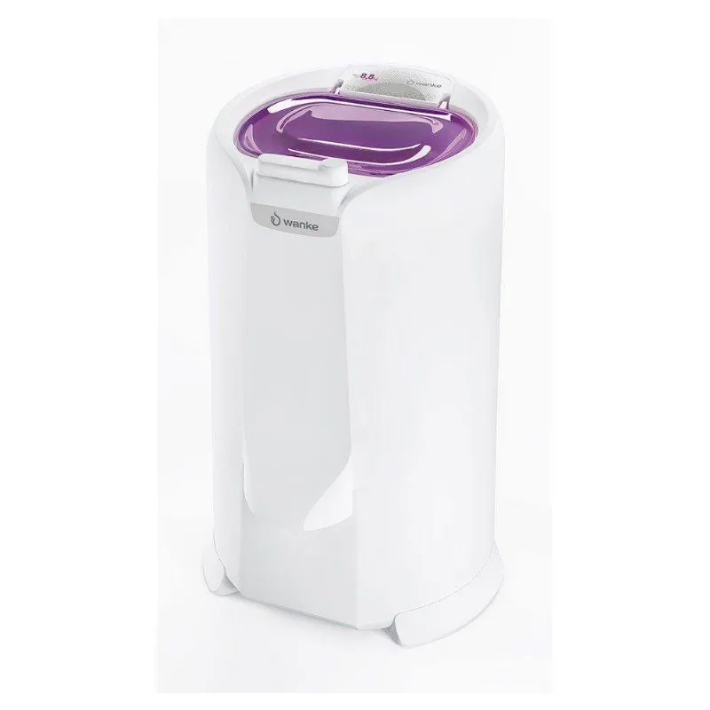 Centrífuga De Roupas Wanke 8.8 Kg Bella Eco Branco Com Lilás 127v 110V