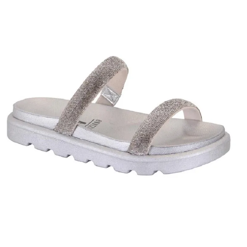 Papete Vizzano 2 Tira Pronta Strass Branco 036 Ref 6459.310
