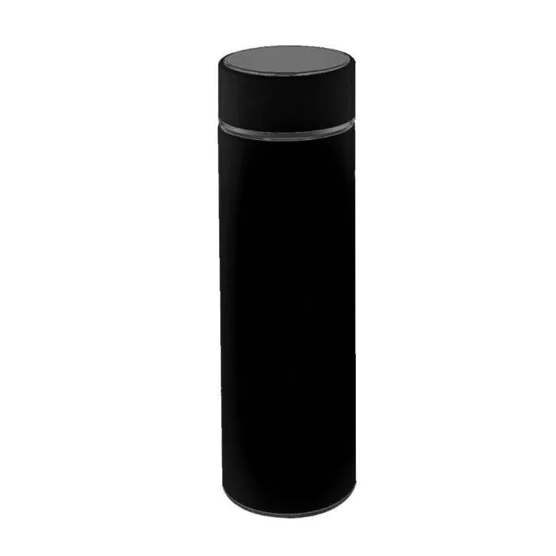 Garrafa Térmica Inox 500ml Quente Frio Tampa Preto Nº1