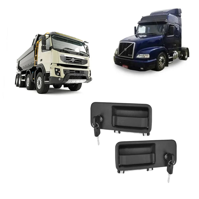 Maçaneta Externa Porta Volvo Série FH FM FMX NH12 Com Chaves Anxt Direito