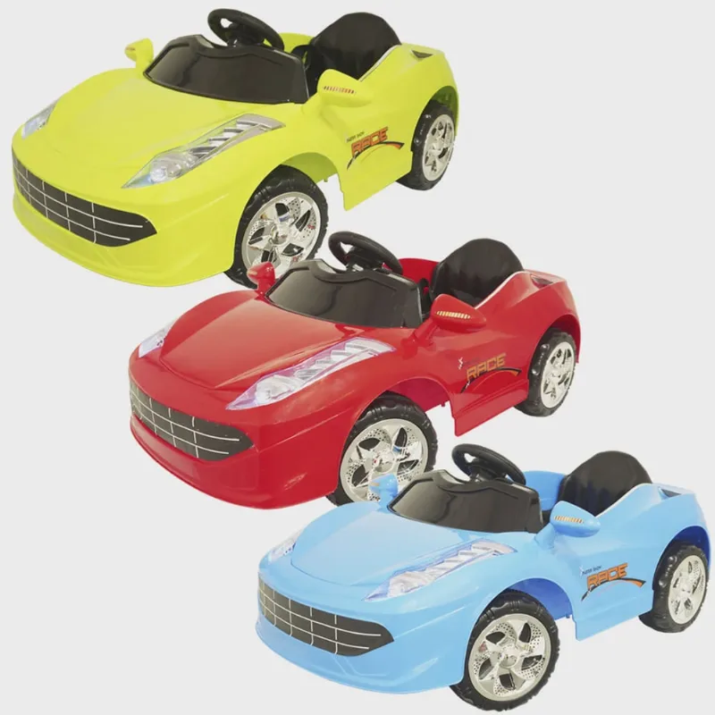 Mini Carro Elétrico Infantil Criança 6V com Controle Remoto Importway Brinqway BW-097 Bivolt