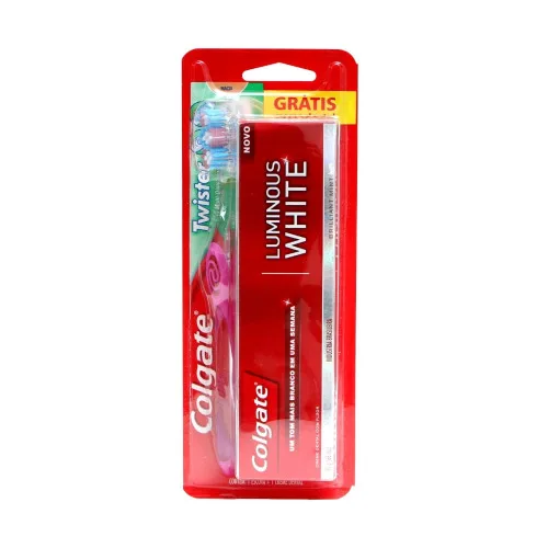 Escova Dental Colgate Twister Macia - COLGATE - Higiene E Beleza