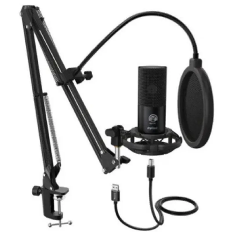 Microfone Locutor Condensador Profissional Usb Youtuber Top