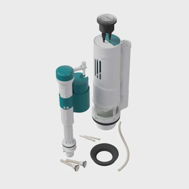 Kit Completo Duplo Acionamento p/ Caixa de Descarga - Não Disponível - Construção E Ferramentas