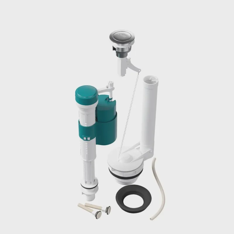 Kit Completo Convencional c/ Acionador Superior Simples p/ Caixa de Descarga - Não Disponível - Construção E Ferramentas