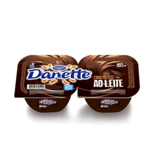 Danette Danone Chocolate Ao Leite - DANETTE - Mercearia