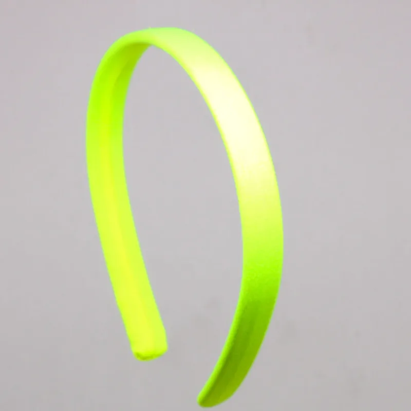 TIARA ENCAPADA 15MM EM SUPLEX COM 12 PEÇAS 033M - Amarelo Neon 818
