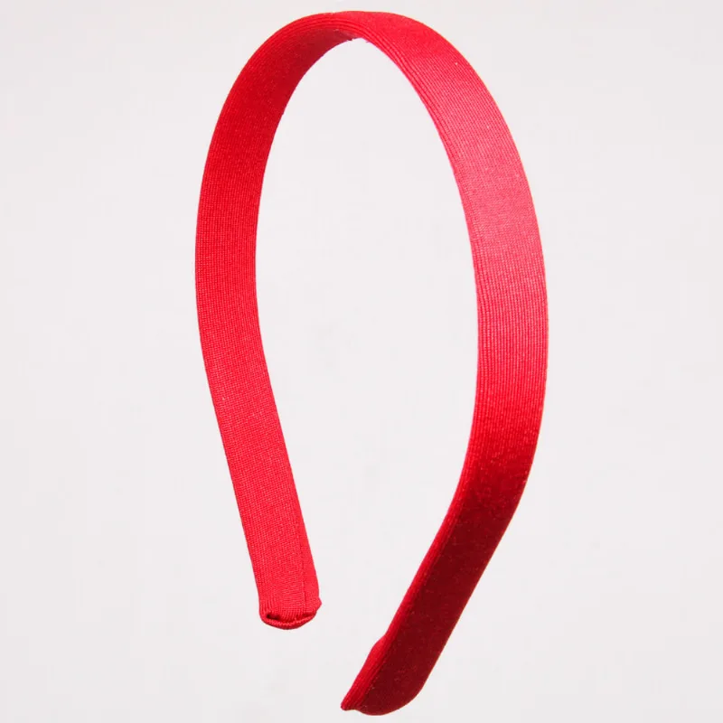 TIARA ENCAPADA 15MM EM SUPLEX COM 12 PEÇAS 201 - Vermelho