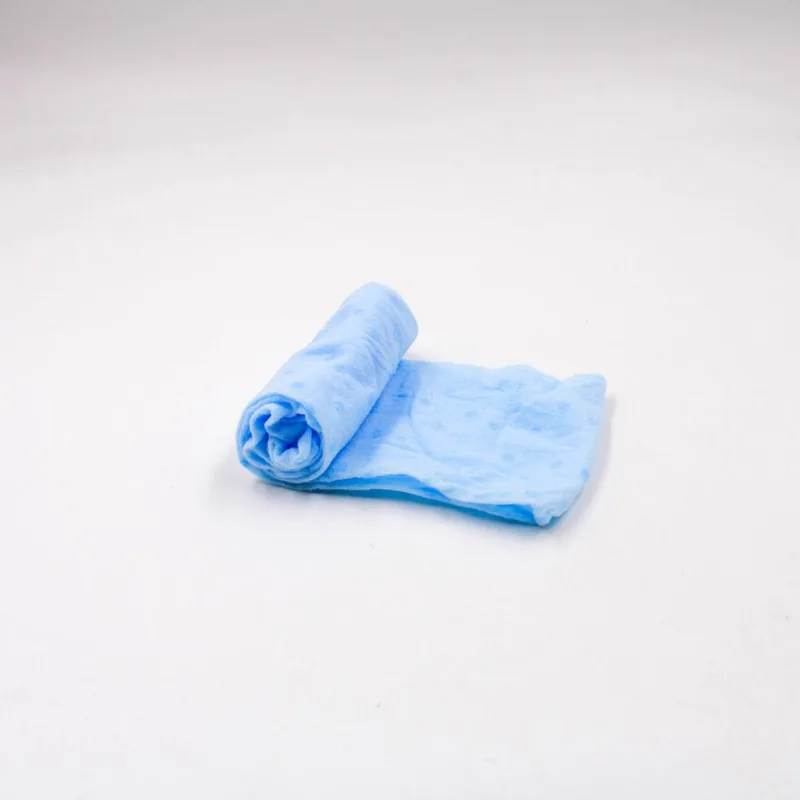 MEIA DE POÁ ESTILIZADA PASSO FOFO COM 10 UNIDADES 219 - Azul Bebe