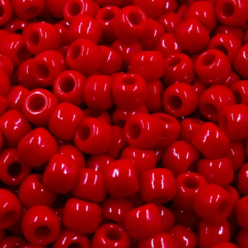TERERE REDONDO PASSANTE NACIONAL 10MM EM PLASTICO COM 500GR 201 - Vermelho