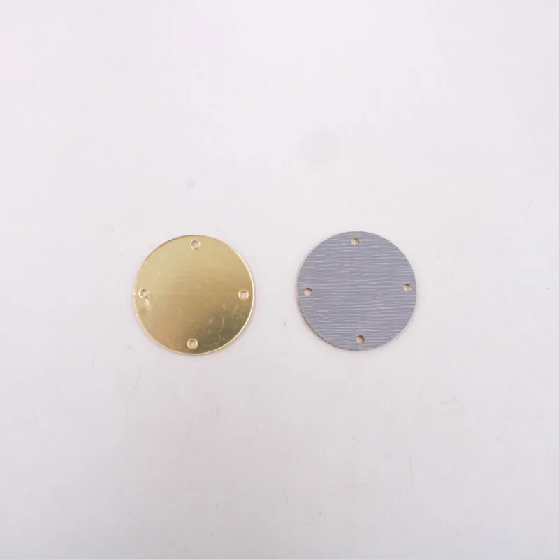 PAETE ESPELHADO 30MM EM ACRILICO COM 50 PEÇAS Dourado