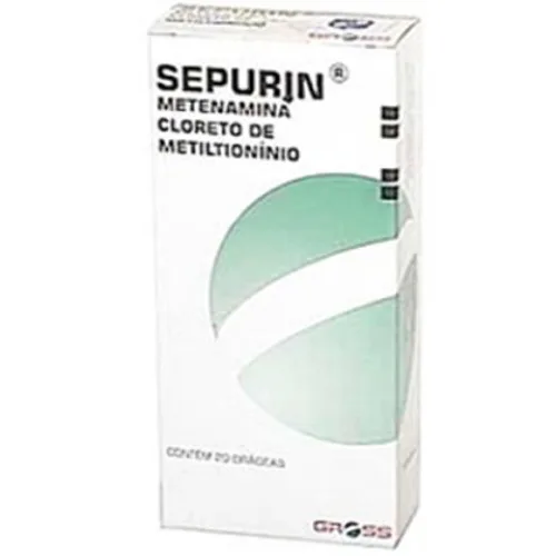 Sepurin 20 Mg 120 Mg 20 Drágeas Laboratório Gross Similar - Farmácia