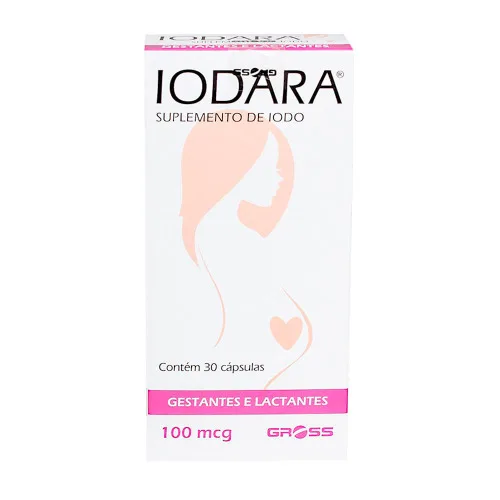 IODARA 100MG GROSS 30 CÁPSULAS