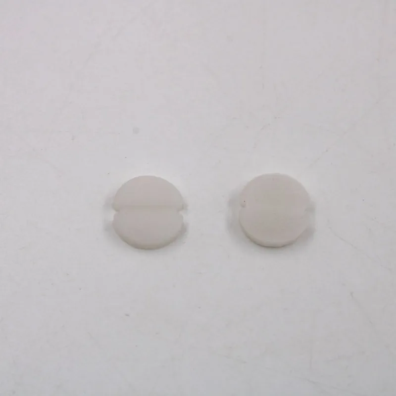 TRAVA PARA ELASTICO PET EMBORRACHADO COM 50 PEÇAS 209 - Branco Z9
