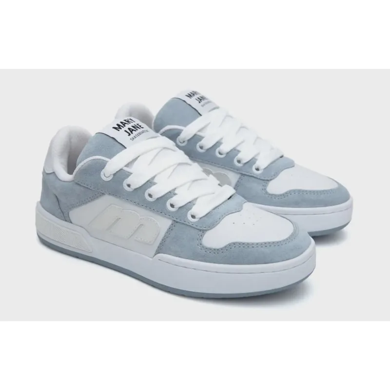 Tênis Mary Jane M99 Feminino - Sky/White