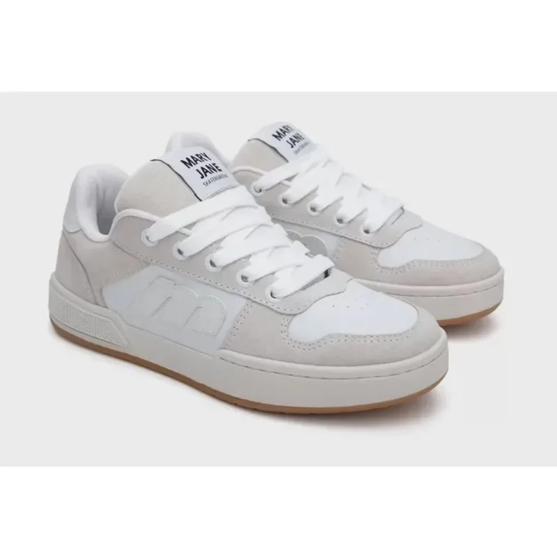 Tênis Mary Jane M99 Feminino - Grey/White