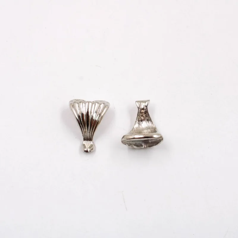 PÉ DE BANDEJA 23X16MM EM ZAMAC COM 12 PEÇAS 074 - Niquel