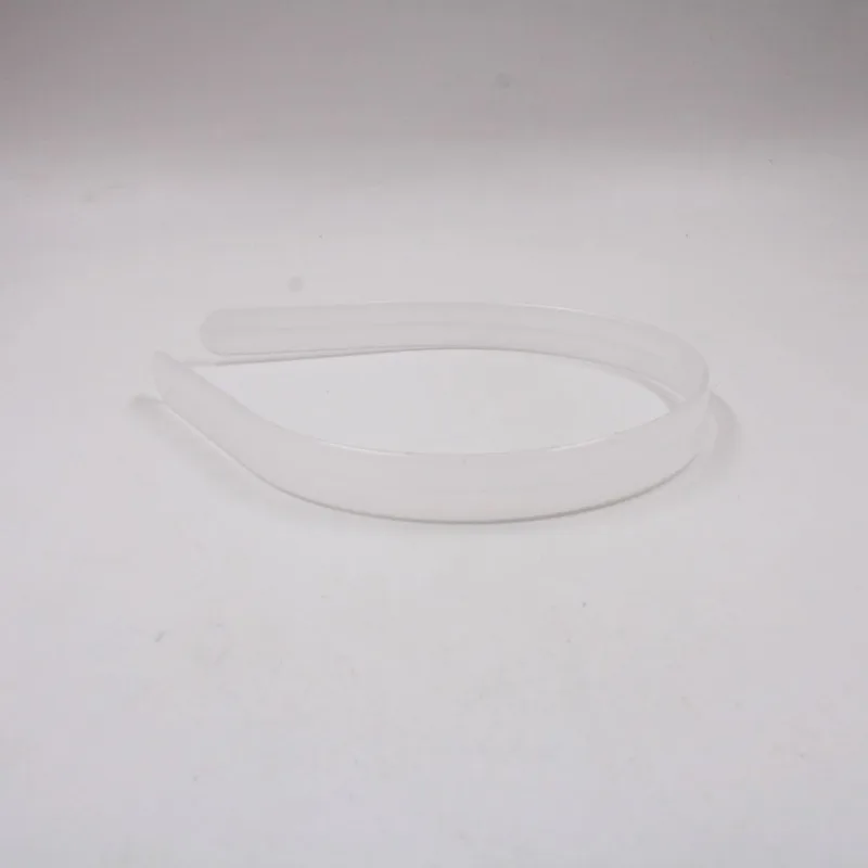 TIARA 15MM EM SILICONE COM 12 PEÇAS 209 - Branco Z9