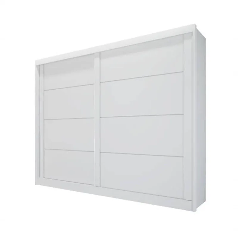 Guarda-roupa 2 Portas 4 Gav - Viena-branco - Bianchi Móveis