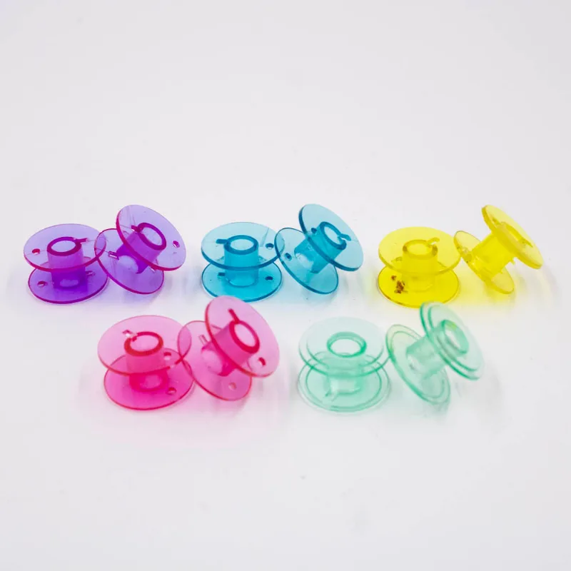 BOBINA CARRETILHA BAIXA EM PLASTICO COM 10 PEÇAS 103 - Colorido