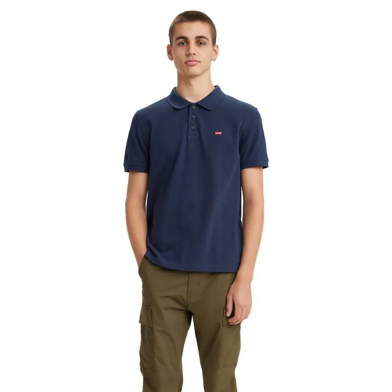 Camisa Polo Levi's® Housemark Azul Marinho Manga Curta Camisa Levis LEVIS HM POLO - 6