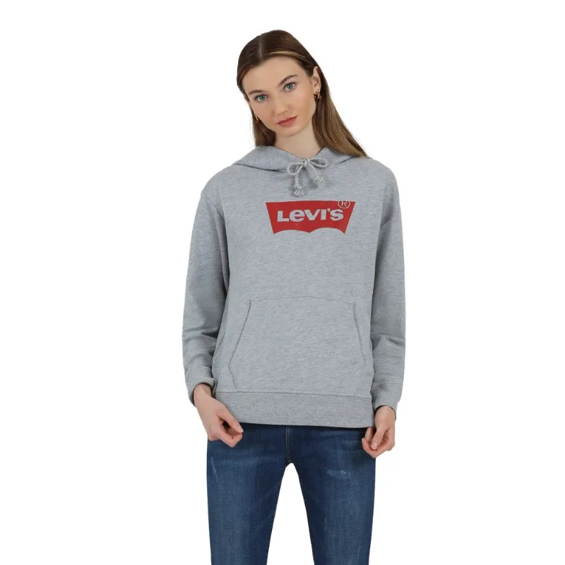 Moletom Levi's® Graphic Standard Hoodie Cinza - M