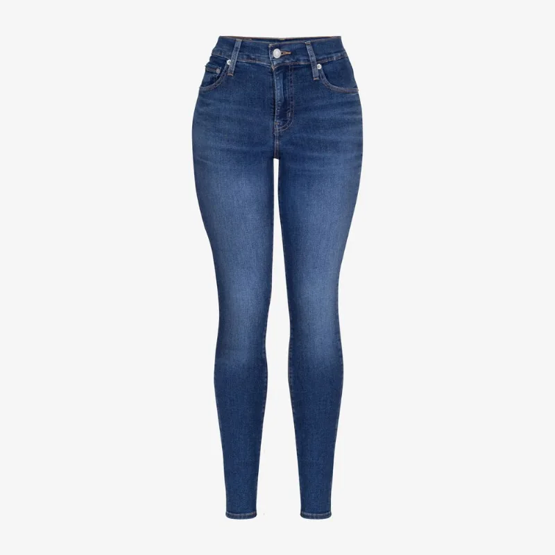 Calça Jeans Levi's® 720 High Rise Super Skinny Lavagem Escura 31X32 USA | 42 BR