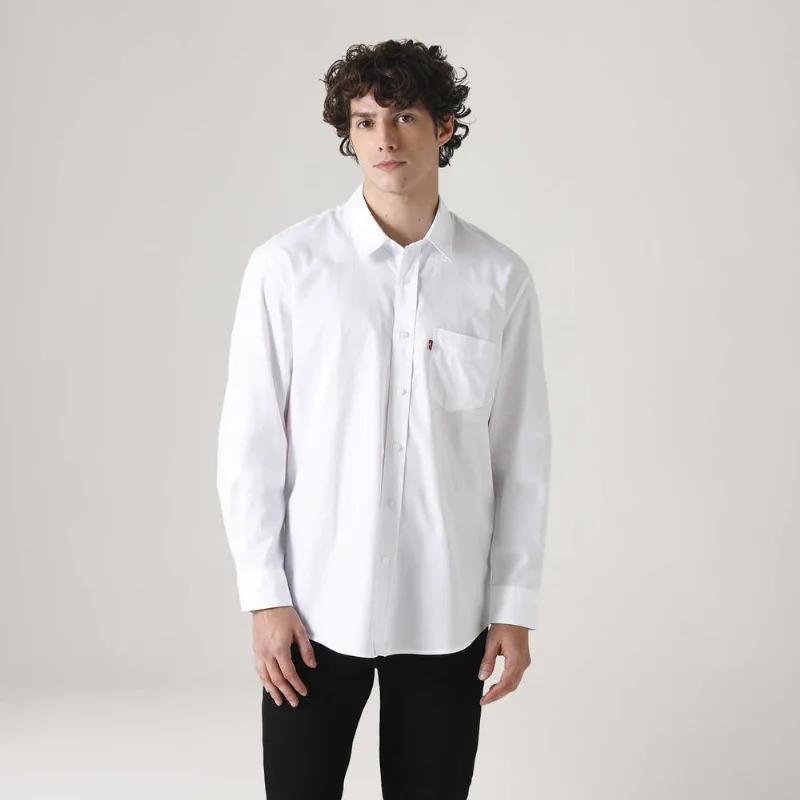 Camisa Levi's® Classic Standard Branca - S USA | P BR