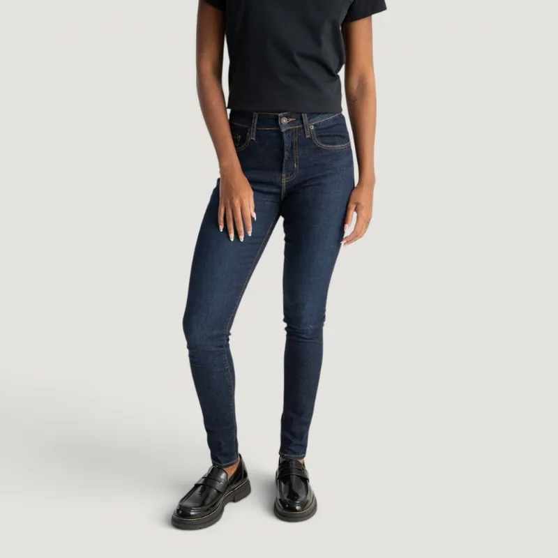 Calça Jeans Levi's® 721® High Rise Skinny Lavagem Escura - 33X32 USA | 44 BR