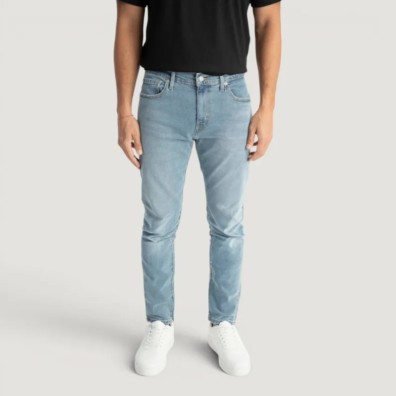 Calça Jeans Levi's® 512® Slim Taper Lavagem Clara - 40X34 USA | 50 BR