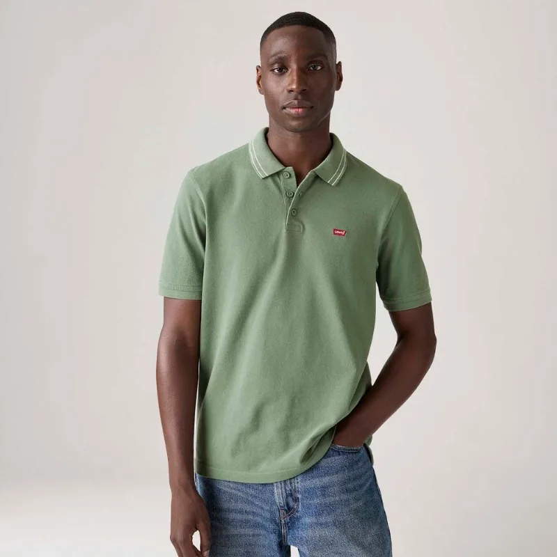 Polo Levi's® Housemark Verde Manga Curta - XS USA | PP BR