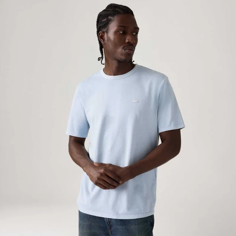 Camiseta Levi's® Original Tee Azul Bebê Manga Curta - XXL USA | EGG BR