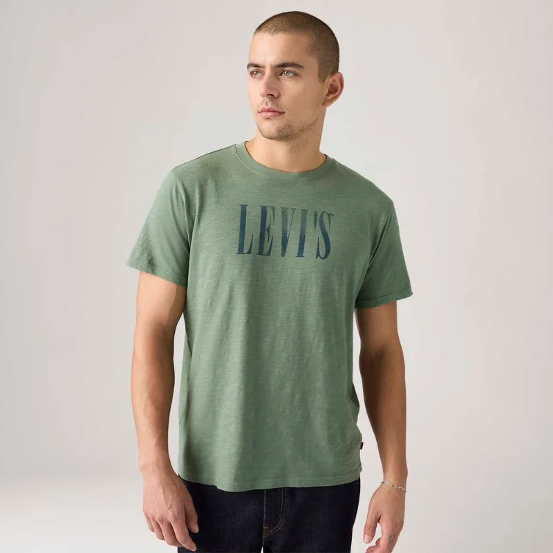 Camiseta Levi's® Relaxed Verde Manga Curta - S USA | P BR
