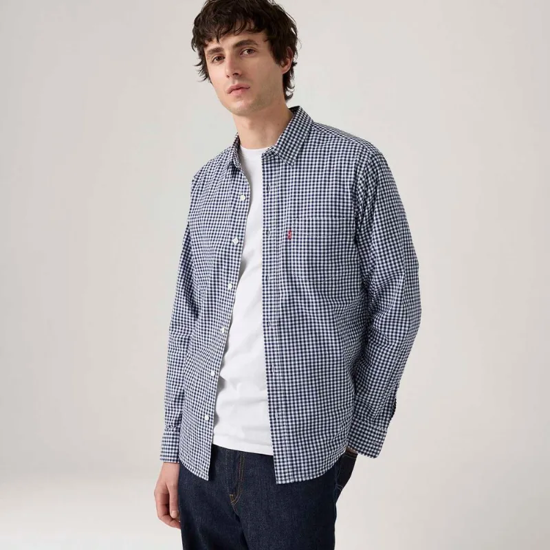 Camisa Levi's® Classic Standard Xadrez Manga Longa - S USA | P BR