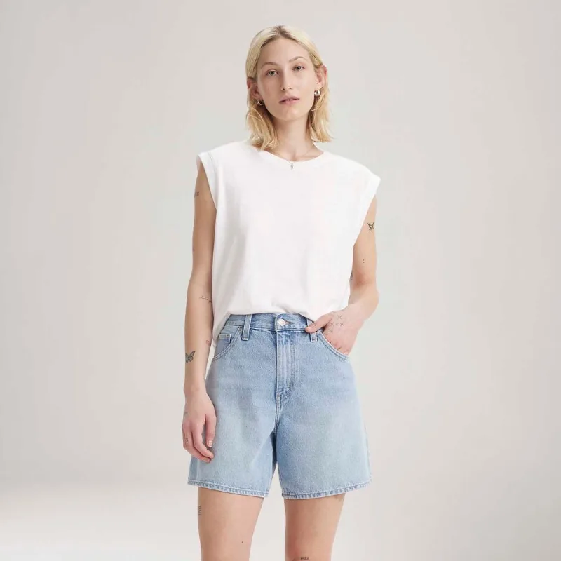 Camiseta Levi's® Muscle Tee Boxy Tank Branca - XS USA | PP BR