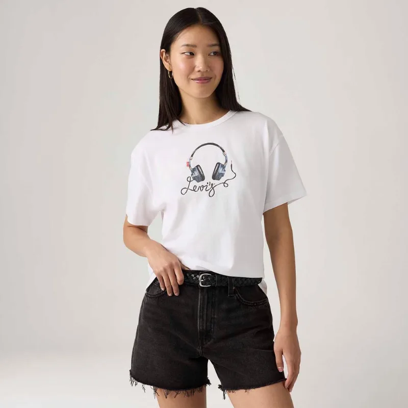 Camiseta Levi's® Graphic Vitage Branca - L USA | G BR