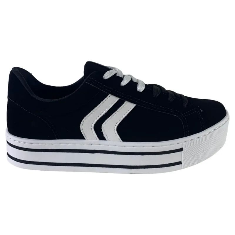 Tenis Casual Feminino Via Marte Sola Plataforma 2 Cadarços