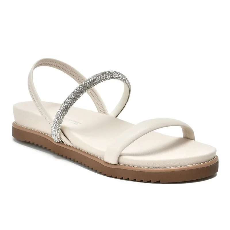 Sandalia Via Marte Papete Ref 117-006-01 Bege 039