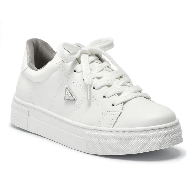 Tenis Via Marte Casual Ref 138-003-01 Branco/branco 035