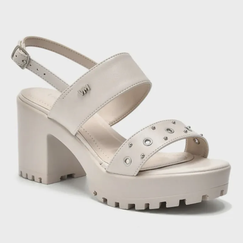 Sandália Feminina Slingback Fondant Via Marte 162-001-01