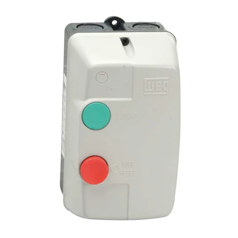 Chave de partida direta sem fusível 3 cv 380 V~ 4 A a 6,3 A 60 Hz - WEG - WEG - Material Elétrico