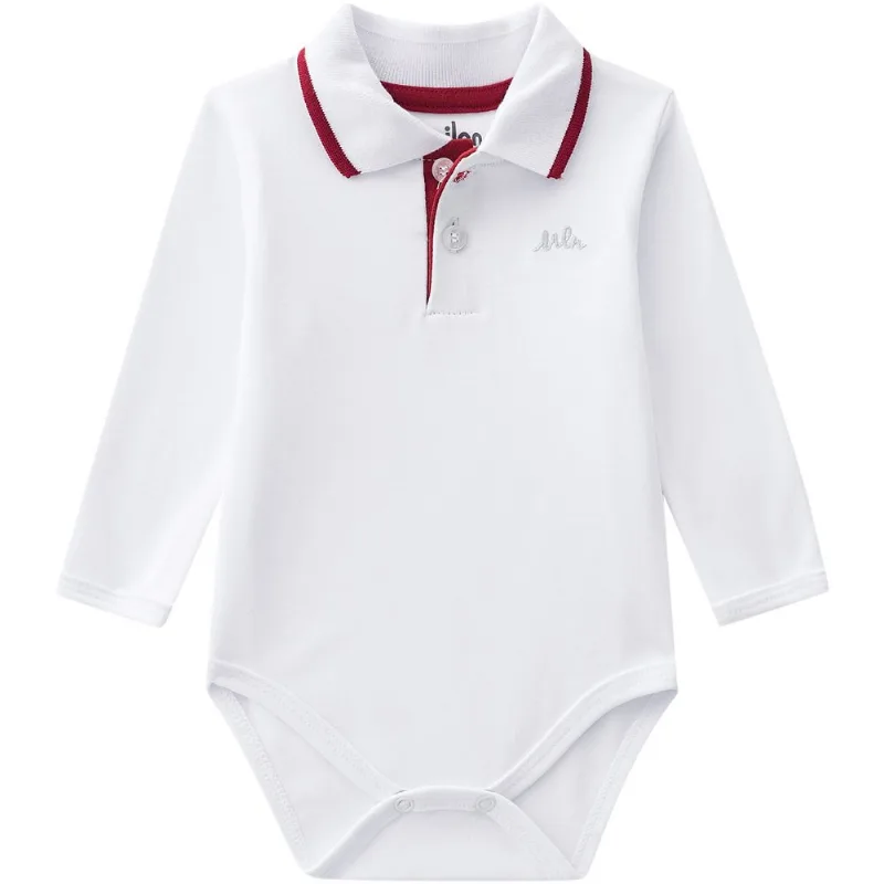 Body Bebê Masculino Milon Suedine M6635.0001.G
