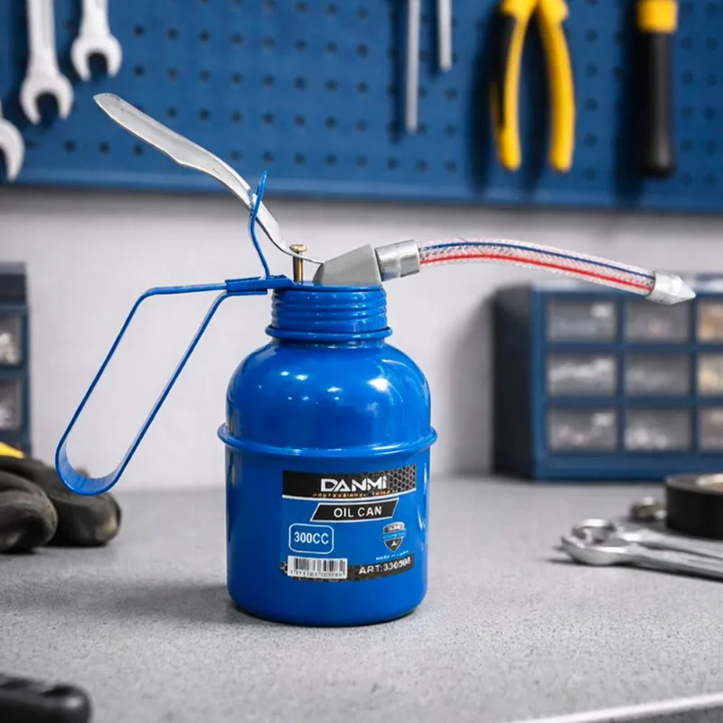 Almotolia Aplicador Bomba Manual De Óleo Bico Flexível 300ml