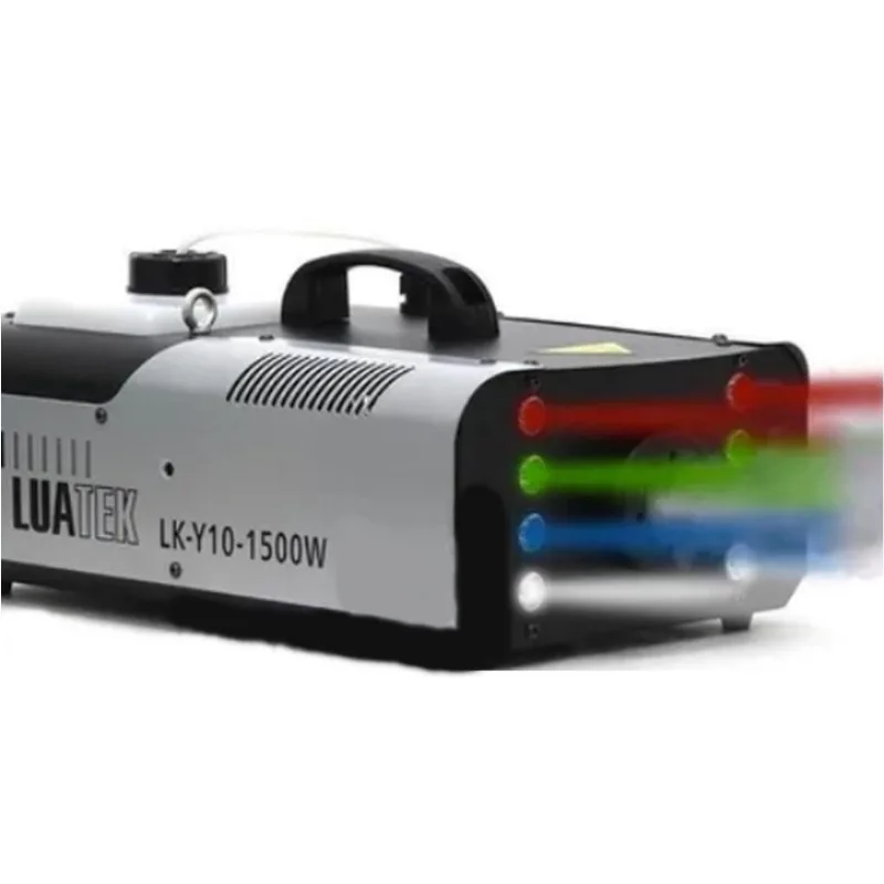 Maquina De Fumaça Com 8 Leds Ultra Potente 1500W No Controle